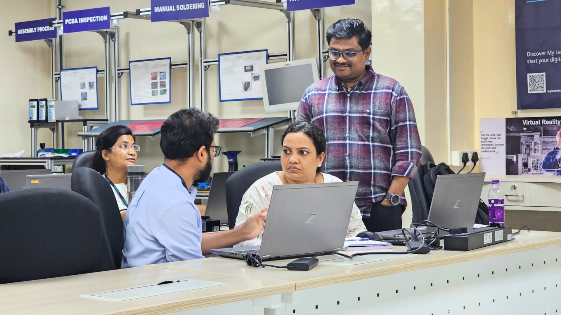 TECH VEDA onsite training session at Siemens