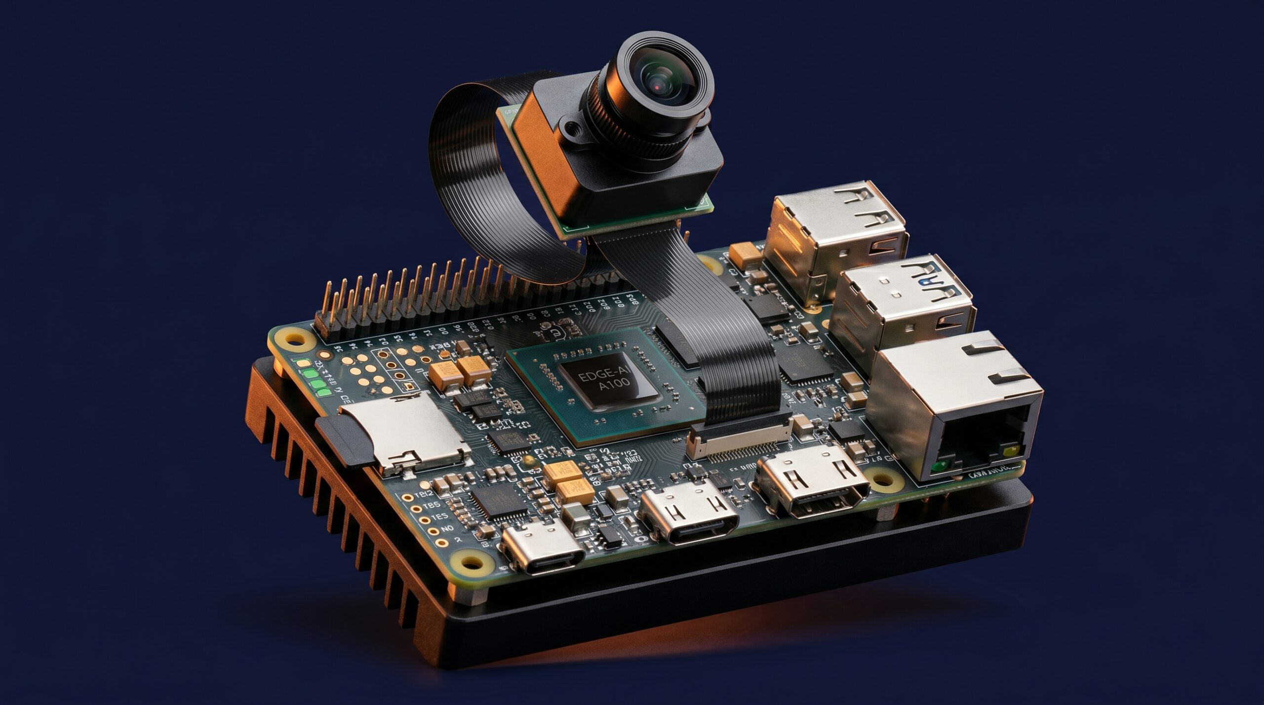 Embedded Linux and Yocto — an edge-AI board with a camera module